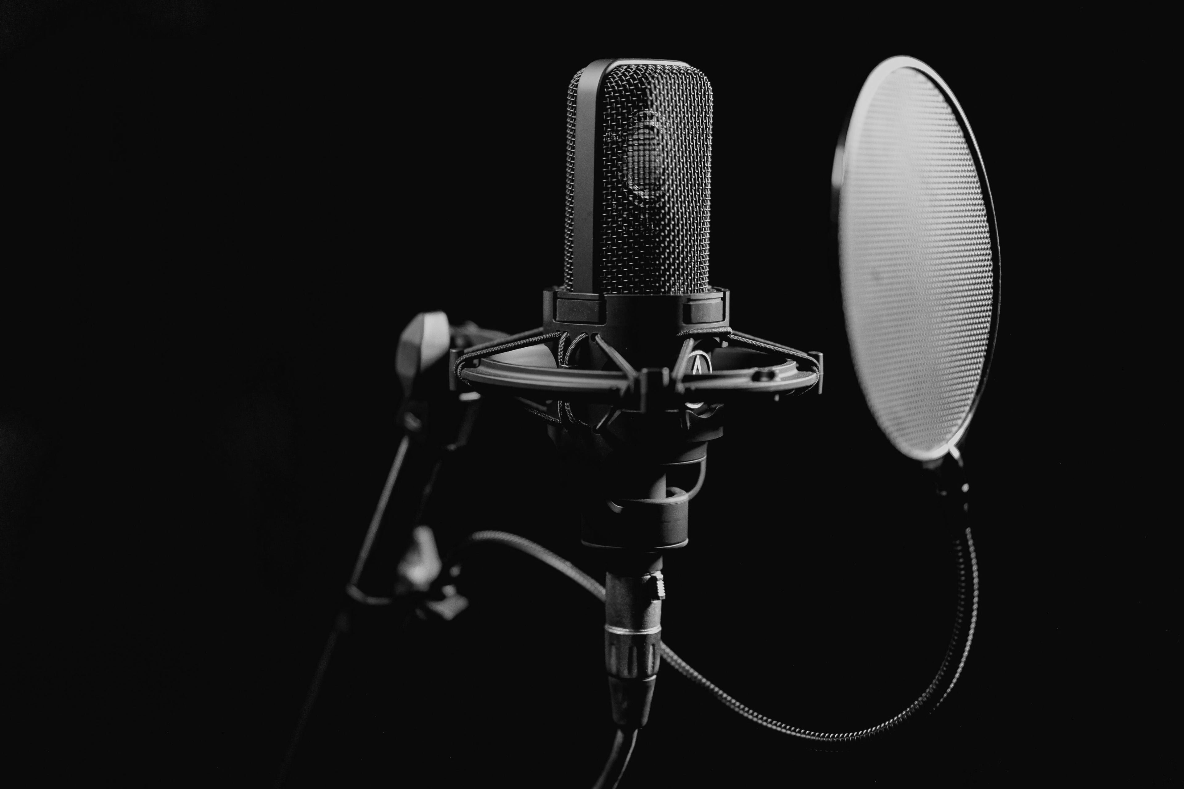 Micro podcasting USB avec son clair, idéal pour les débutants et créateurs de contenu