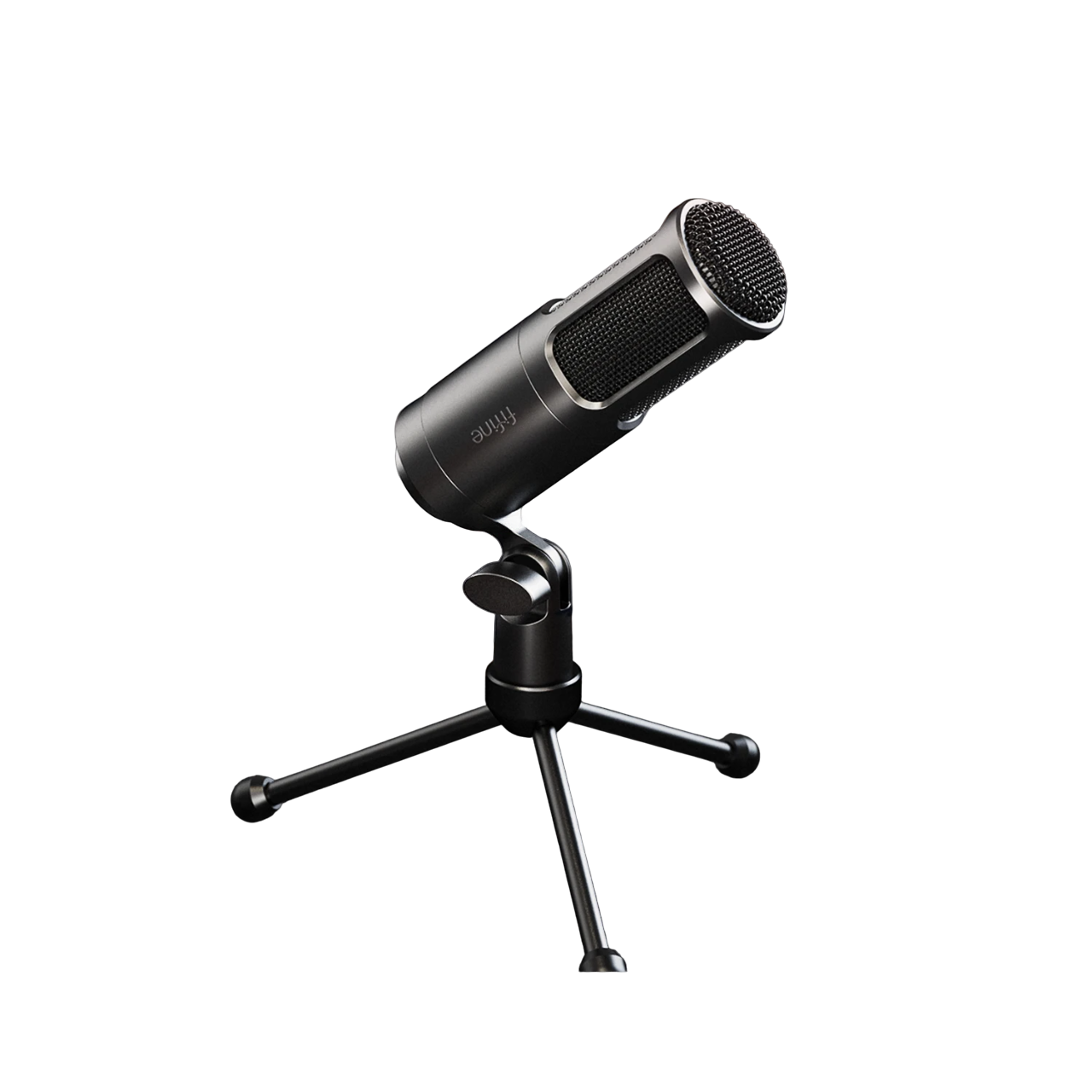 Micro statique FIFINE K669D avec sortie XLR, idéal pour studio d’enregistrement, voix off et production audio pro