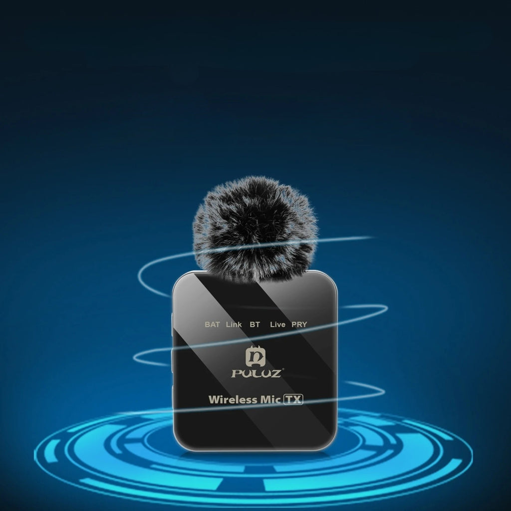 PULUZ Micro Sans Fil Carré | Pour iPhone, Android