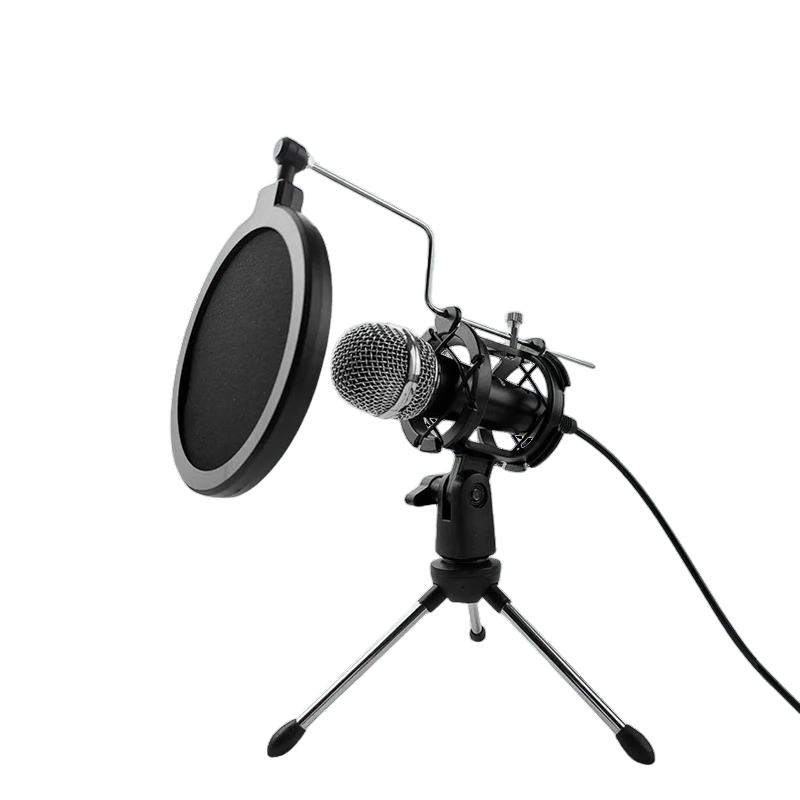 Micro Pour Home Studio Sur Trépied | PC, YouTube, Podcast et Réunion