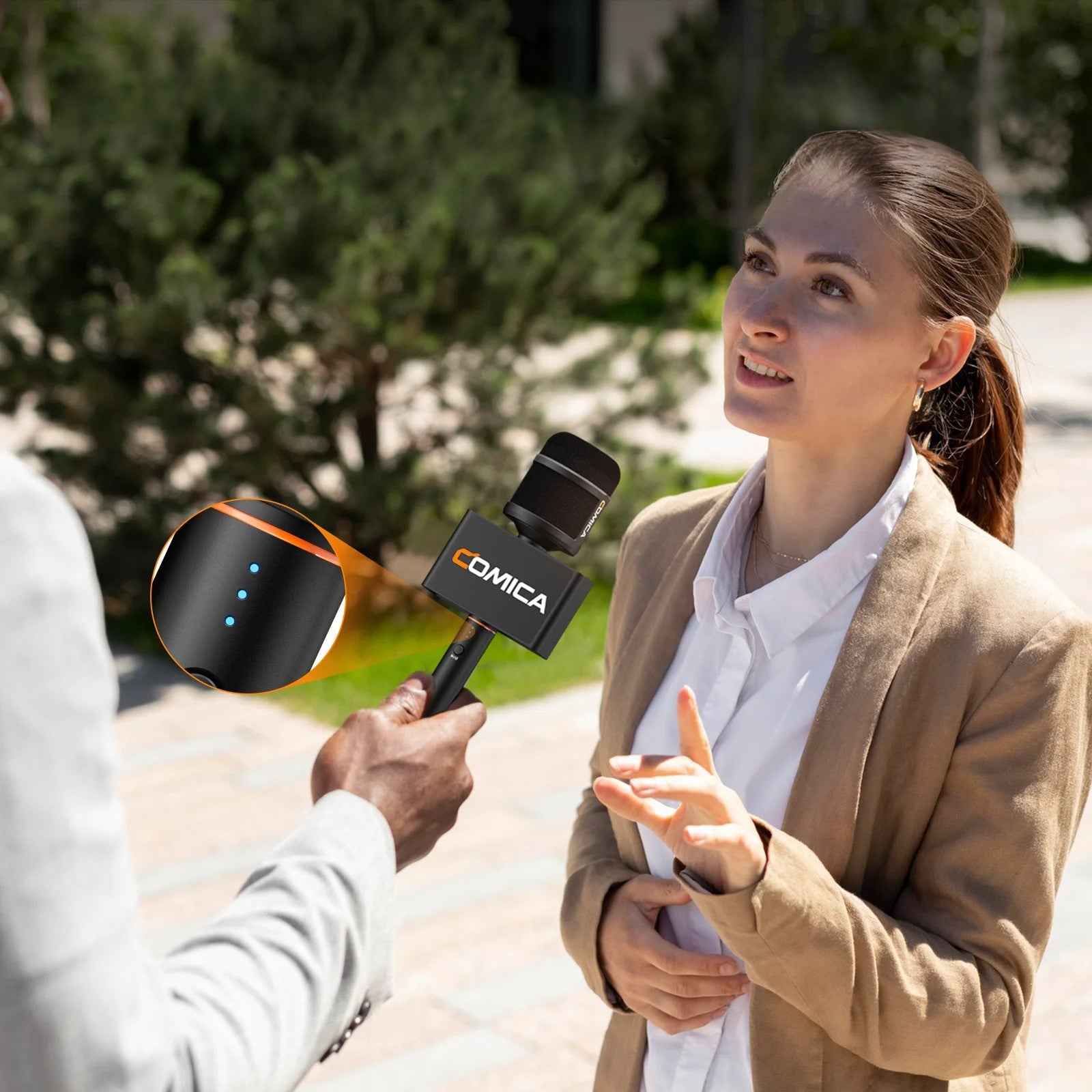 Comica Revo S Micro Sans Fil 48kHz | Pour Smartphone Et Interview Extérieure