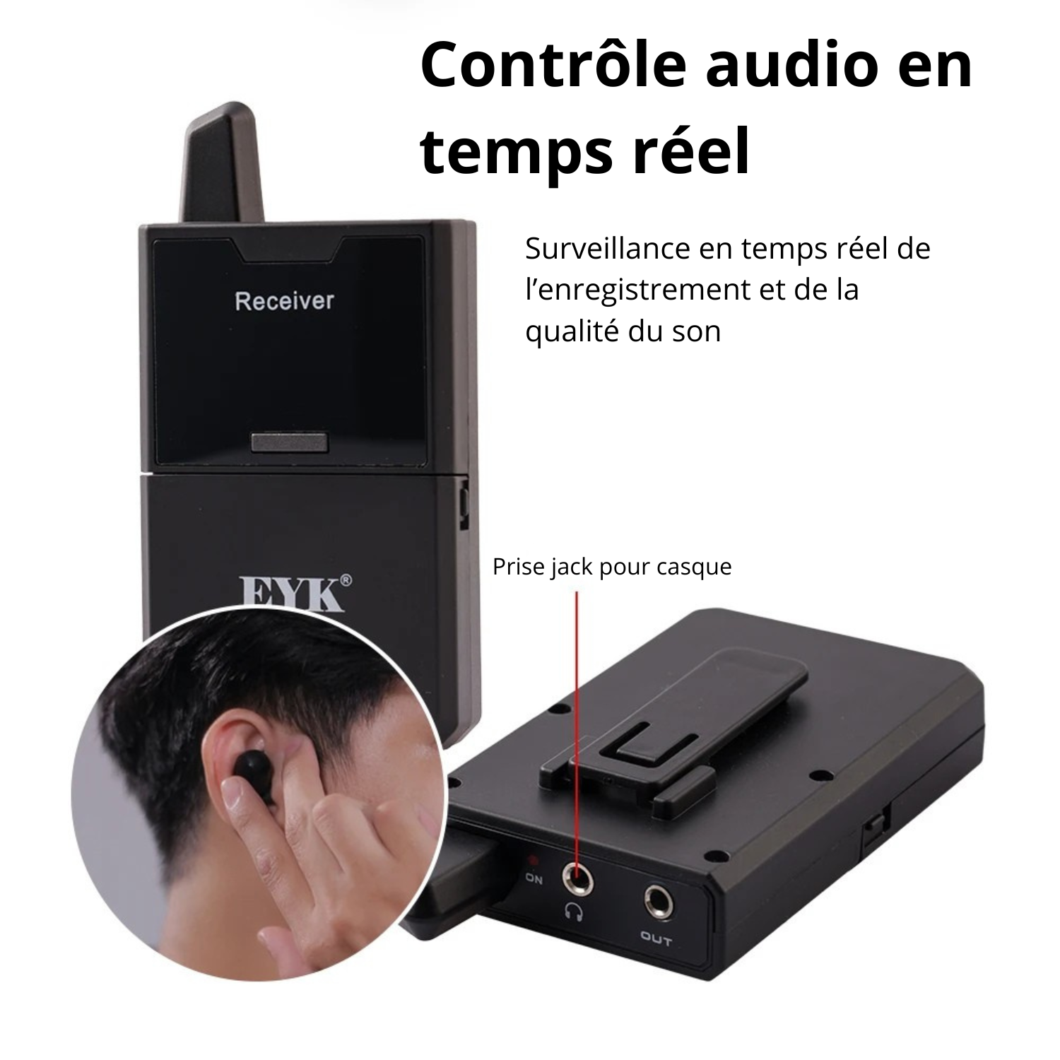 Micro De Scène EW-C100 | Pour Smartphone, Caméra Et Interview Vidéo