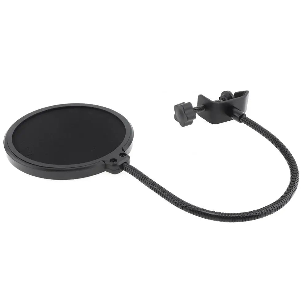 Filtre Anti-Pop Micro Studio | Double Couche Flexible Pour Enregistrement