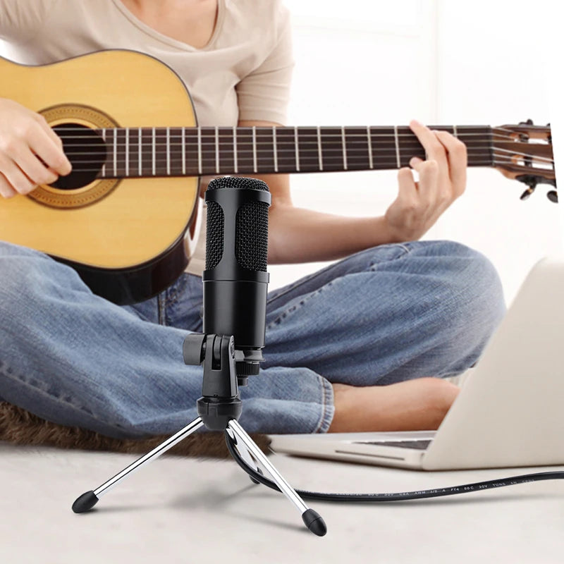 Micro Condensateur Pro USB | Chant, Gaming, YouTube, PC Studio