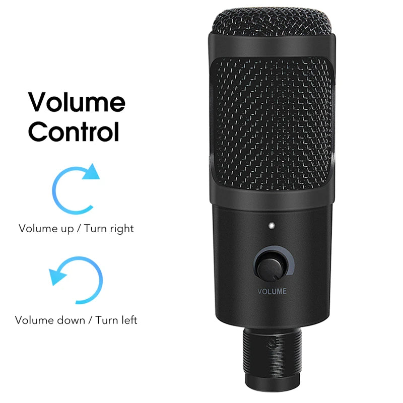 Micro Condensateur Pro USB | Chant, Gaming, YouTube, PC Studio