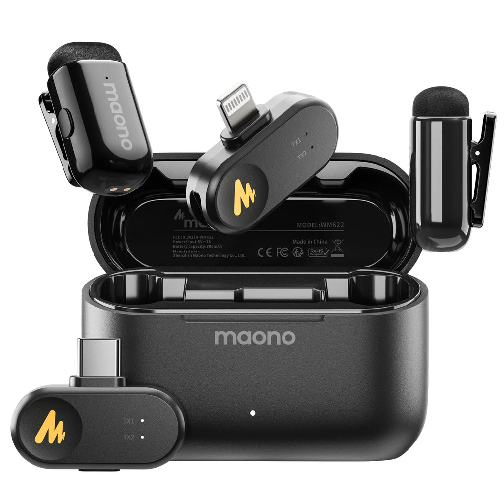 Micro cravate sans fil pour smartphone, idéal pour vidéos et interviews
