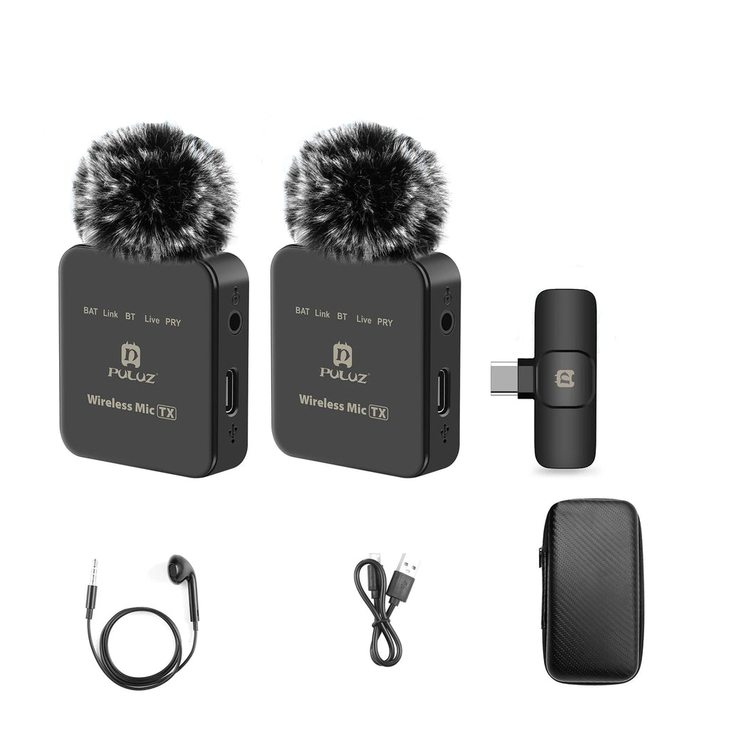 PULUZ Micro Sans Fil Carré | Pour iPhone, Android