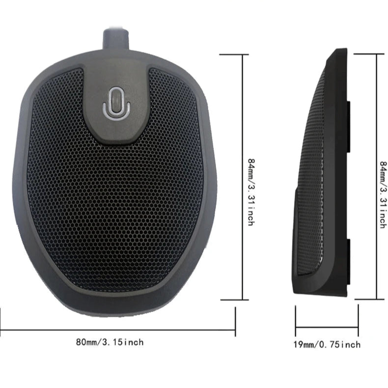 Micro De Conférence Professionnel USB | Omnidirectionnel, Mute, PC, Mac