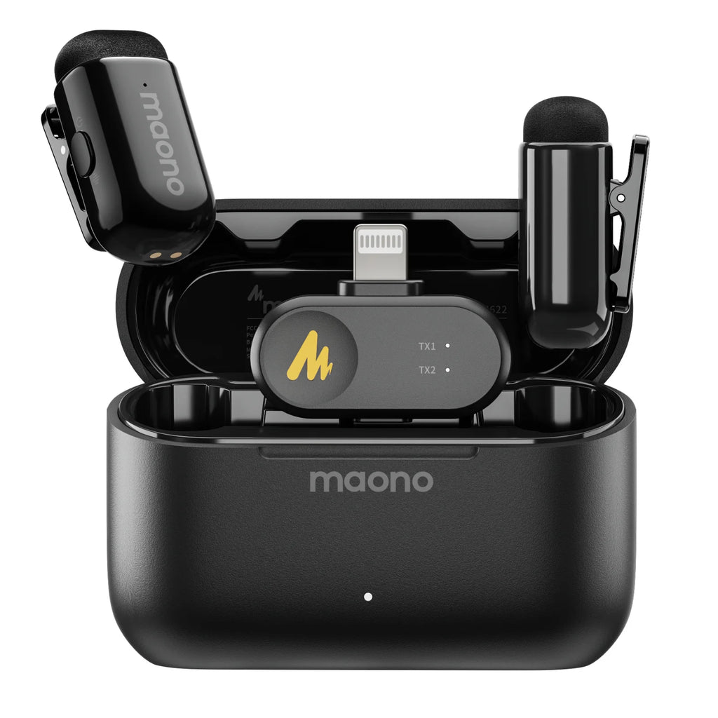 Micro-Cravate Sans Fil MAONO T1mini | iPhone/Android & Audio Pro