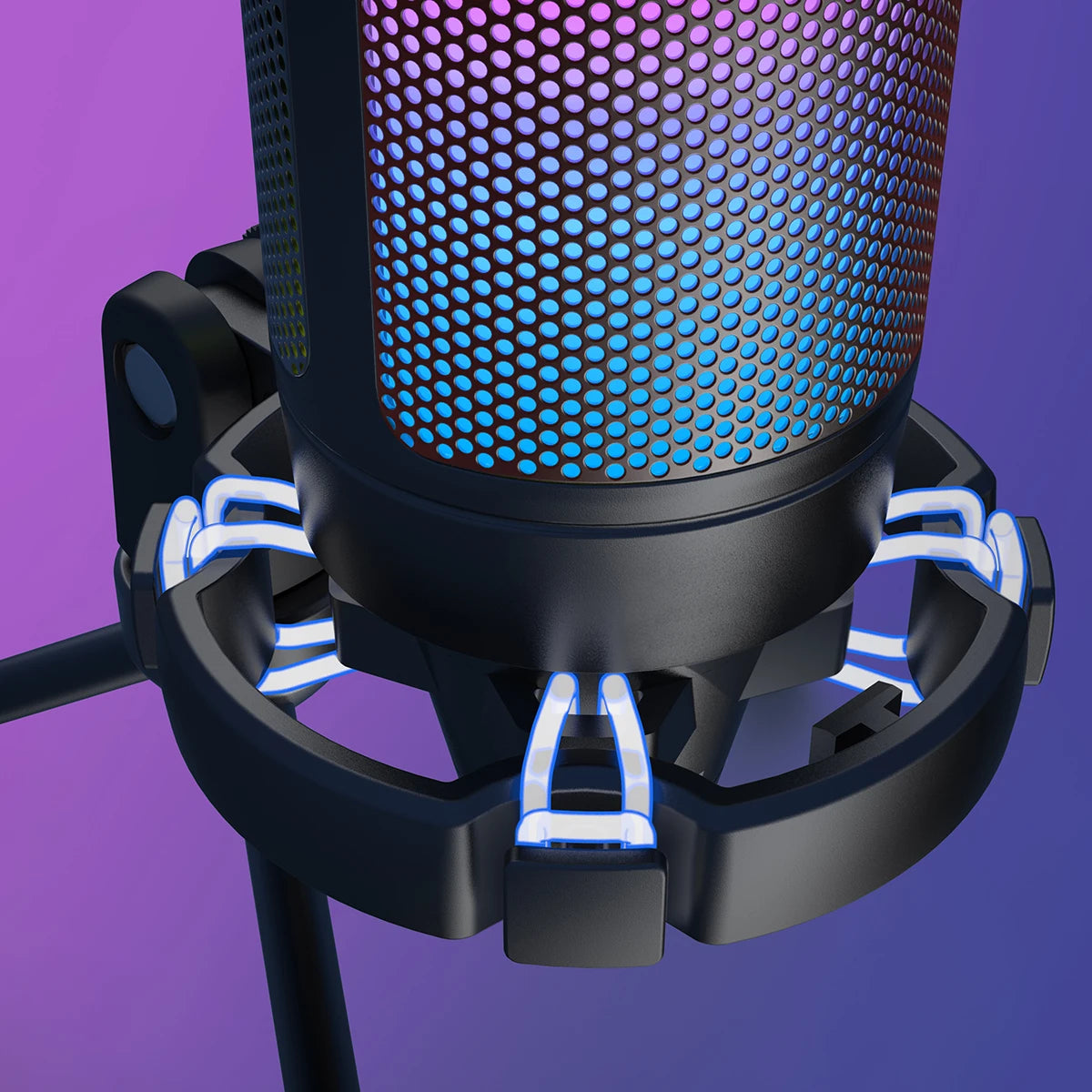 FIFINE Micro Gaming Sur Pied | USB, PC/Mac