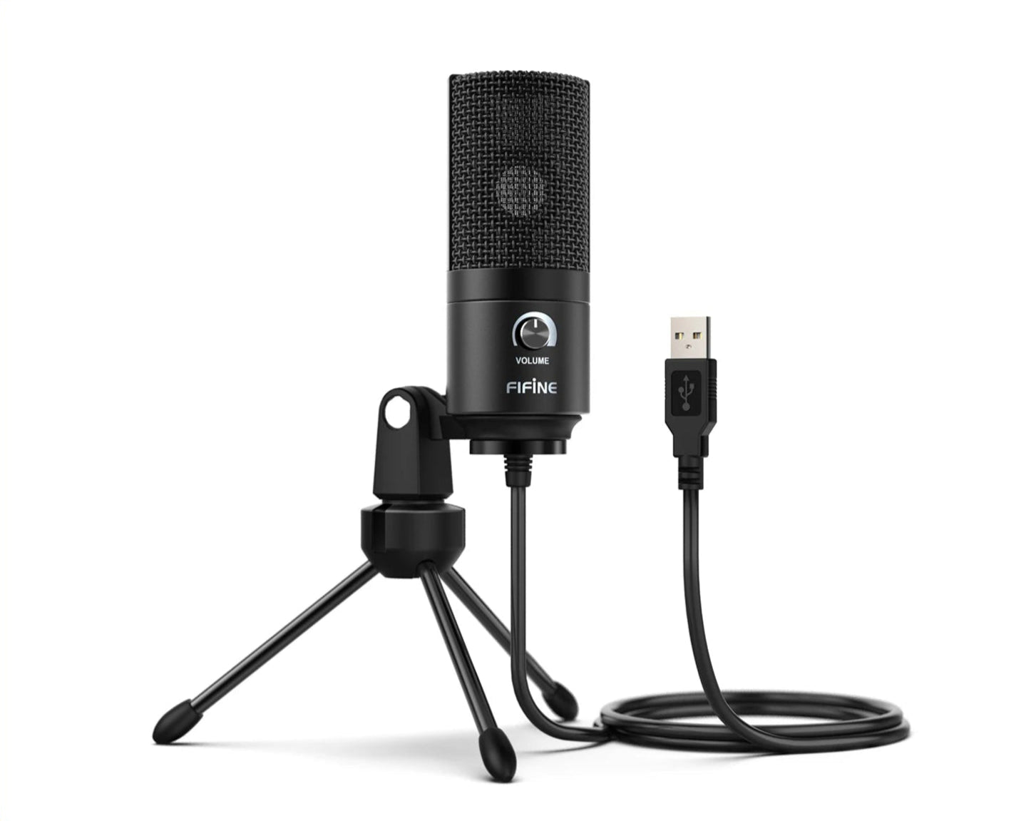 Microphone À Condensateur Avec Bouton De Gain pour studio et  podcasting