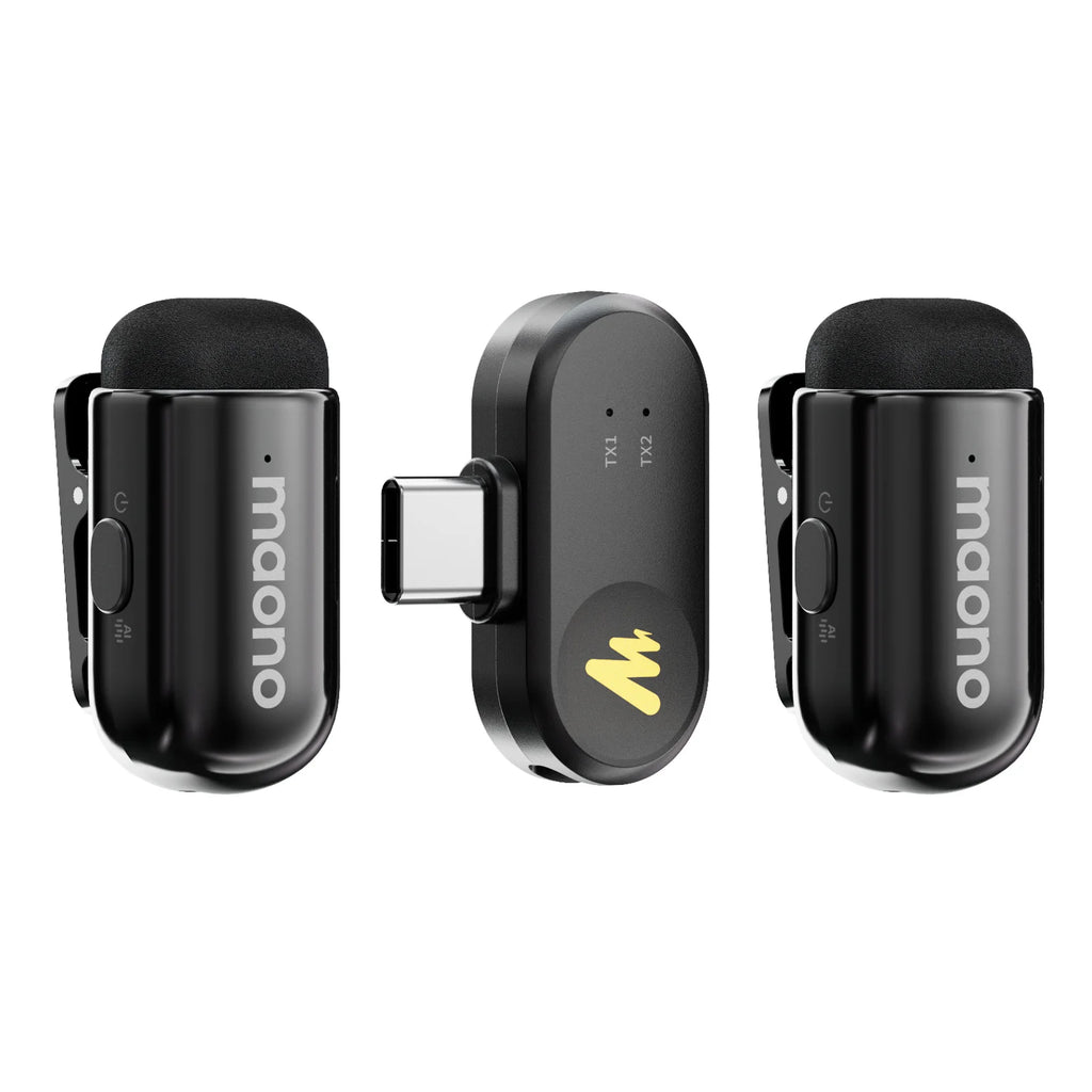 Micro-Cravate Sans Fil MAONO T1mini | iPhone/Android & Audio Pro