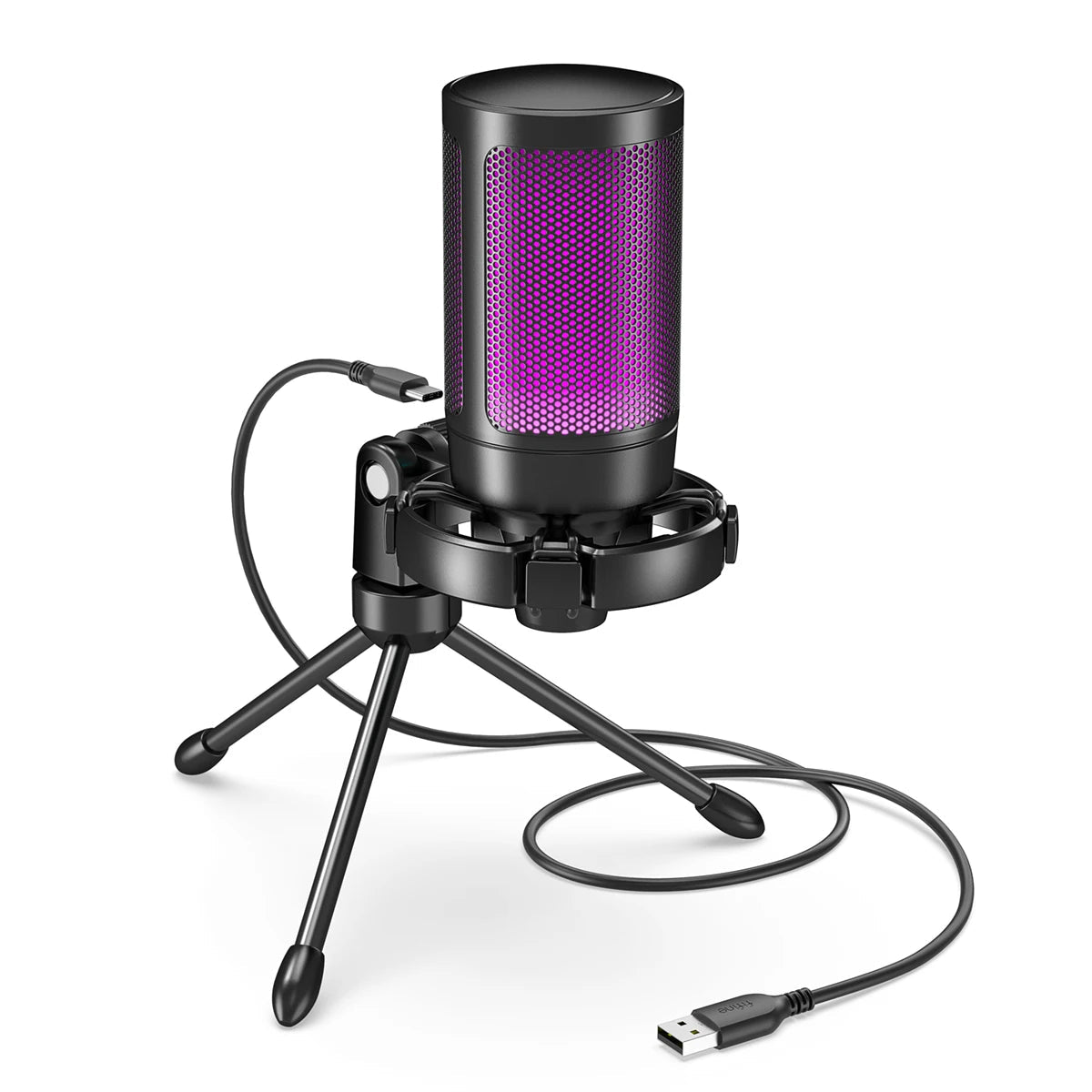 AmpliGame A2W Micro Gaming Sur Pied | Compatible PC/PS5, USB