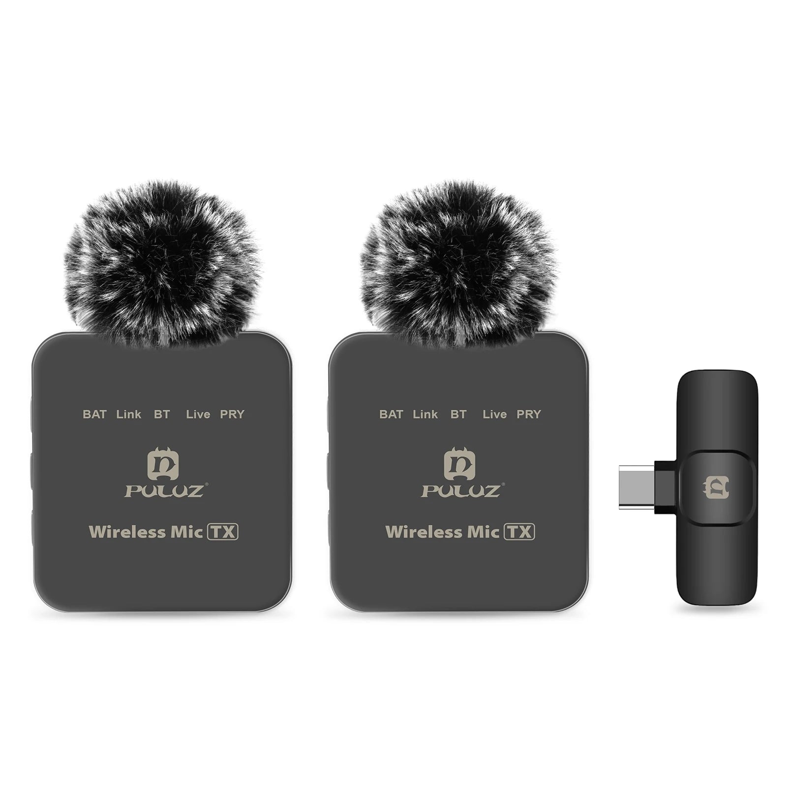 PULUZ Micro Sans Fil Carré | Pour iPhone, Android