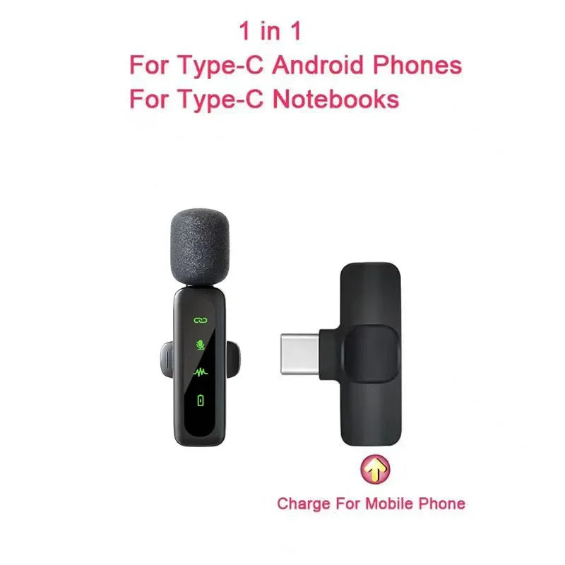 Micro Cravate Sans Fil Rechargeable | Vlog, Podcast, Streaming