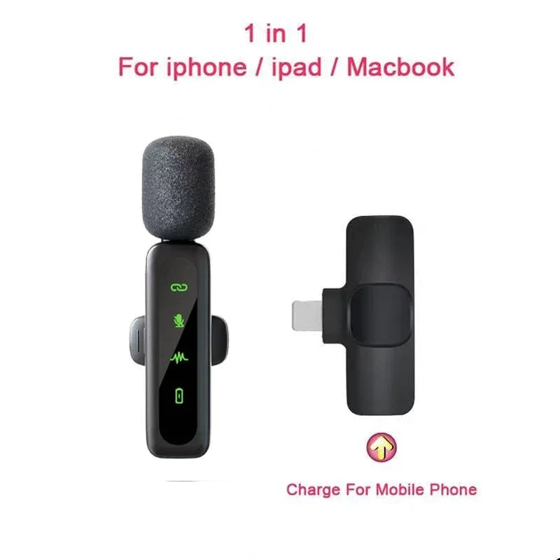 Micro Cravate Sans Fil Rechargeable | Vlog, Podcast, Streaming