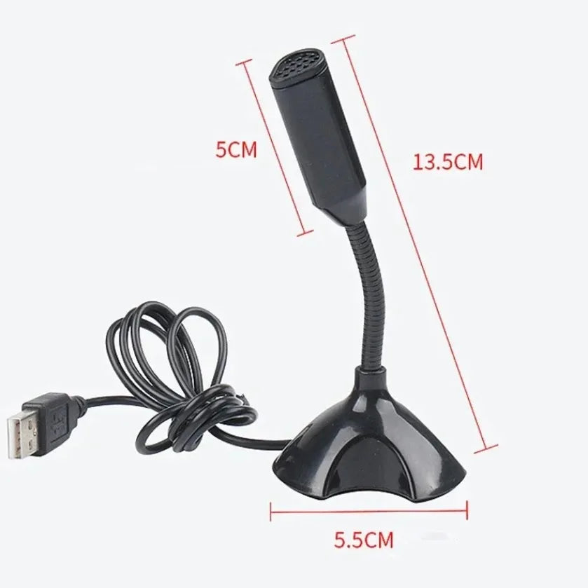 XIKCU Micro Sur Pied Réglable | Studio, PC, Chant, Streaming