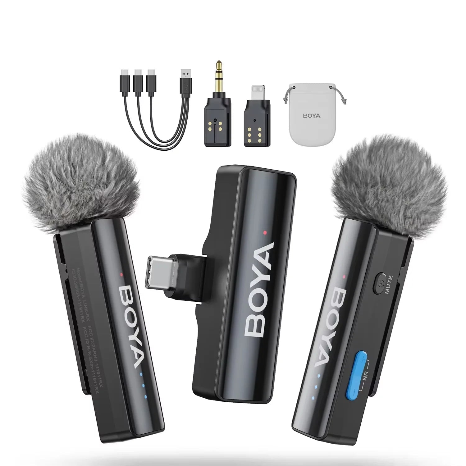 BOYA BOYALINK 2 Micro-Cravate Sans Fil | Pour Iphone, Android, Caméras & YouTube