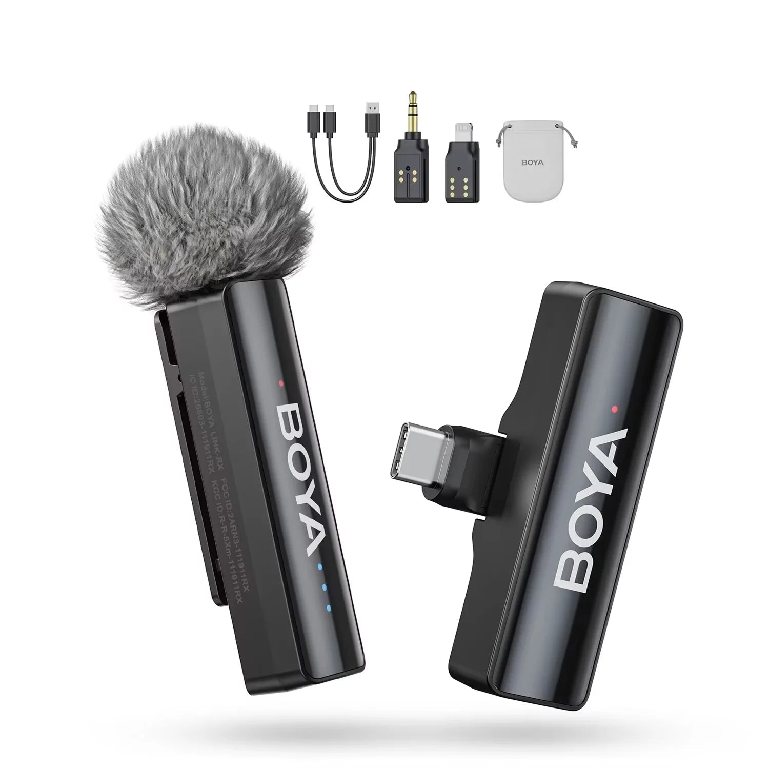 BOYA BOYALINK 2 Micro-Cravate Sans Fil | Pour Iphone, Android, Caméras & YouTube