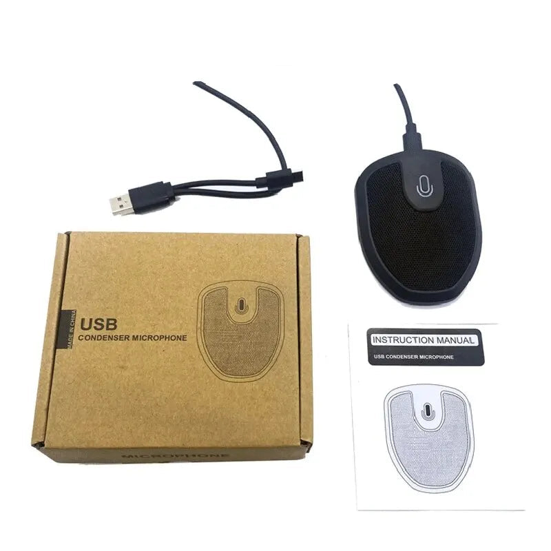Micro De Conférence Professionnel USB | Omnidirectionnel, Mute, PC, Mac
