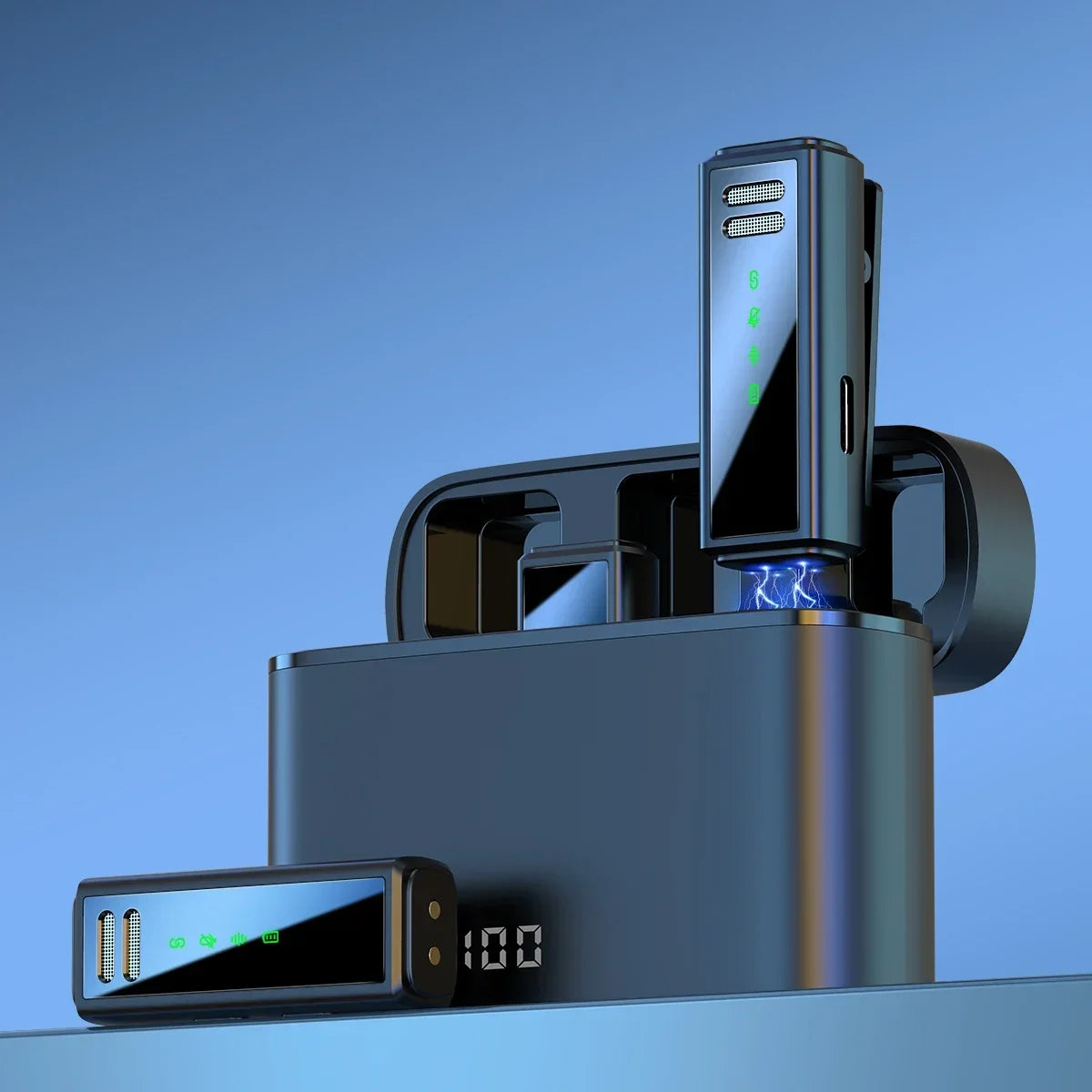 FIFAR Micro Cravate Sans Fil | iPhone, Android, PC, Boîte De Charge