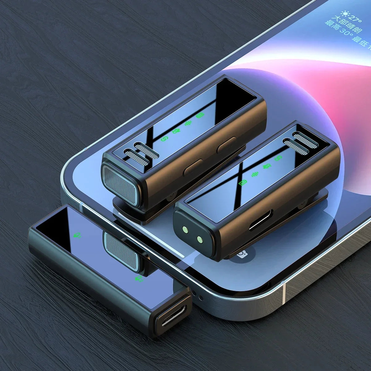 FIFAR Micro Cravate Sans Fil | iPhone, Android, PC, Boîte De Charge