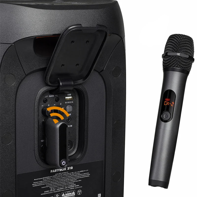 Micro UHF Sans Fil À Main | Pour Karaoké, Chant Et Discours