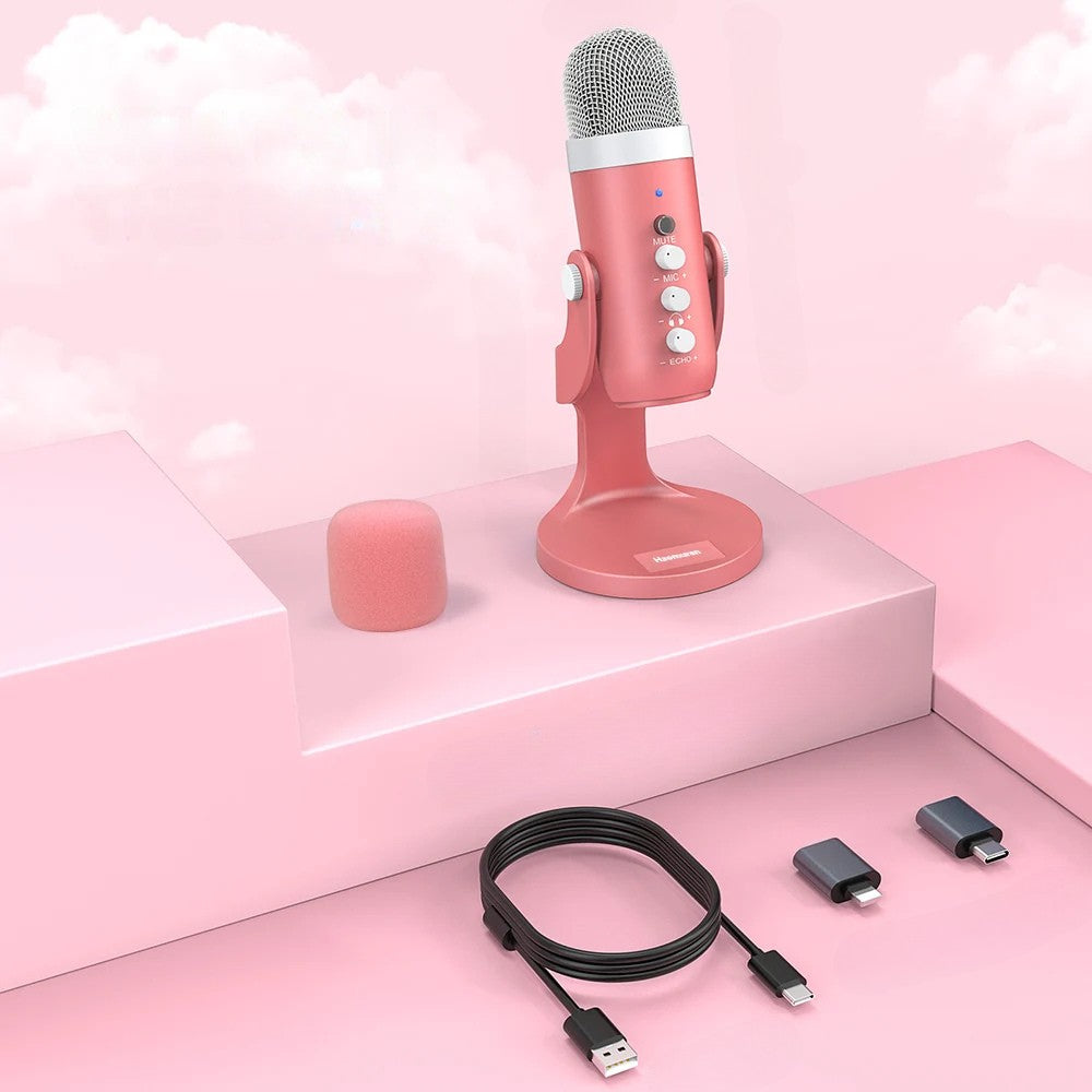 Haomuren Micro Rose USB | Asmr, Podcast et Studio