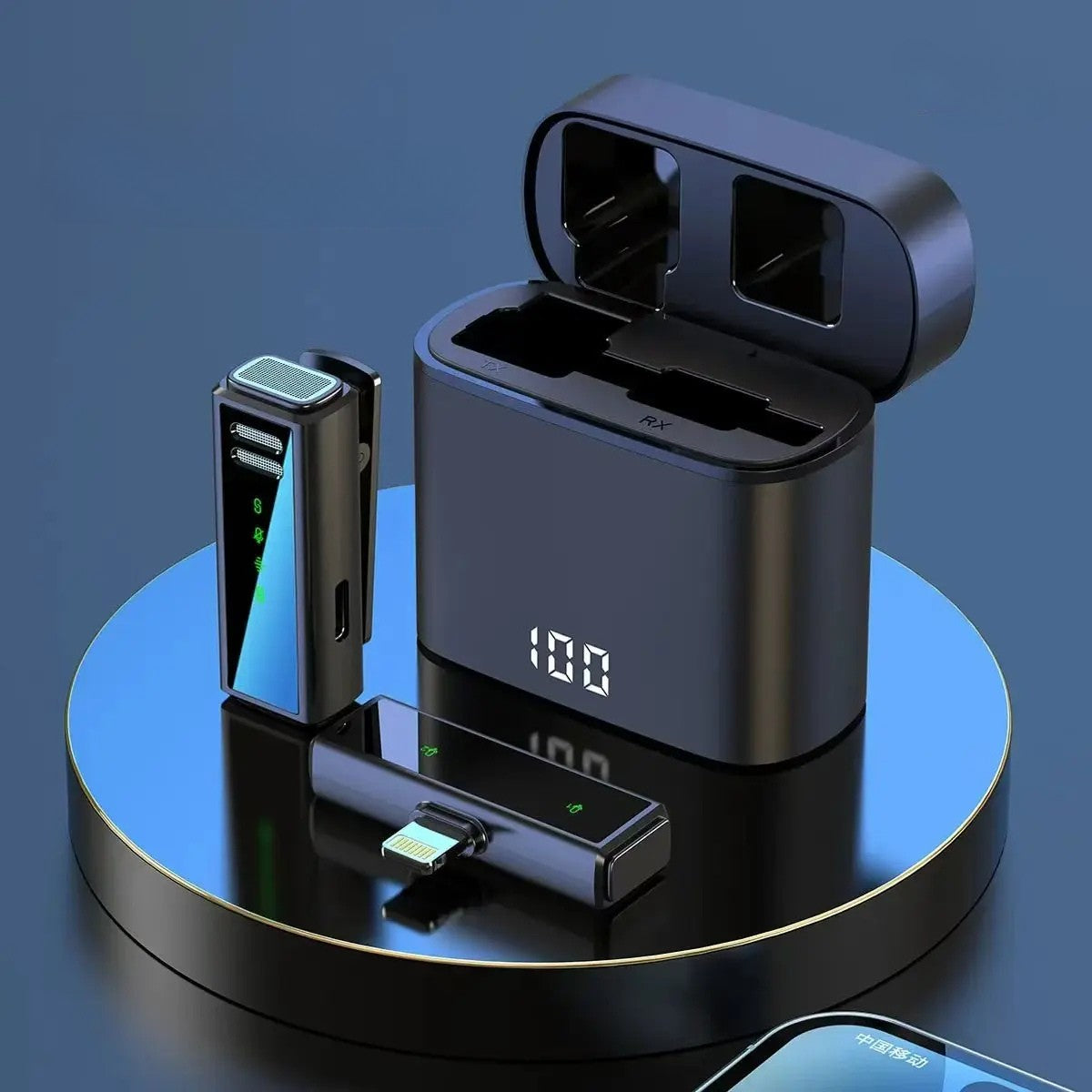 FIFAR Micro Cravate Sans Fil | iPhone, Android, PC, Boîte De Charge