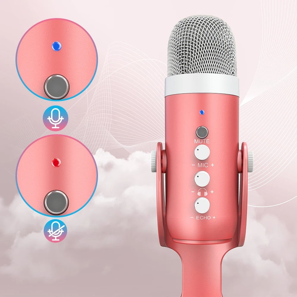 Haomuren Micro Rose USB | Asmr, Podcast et Studio