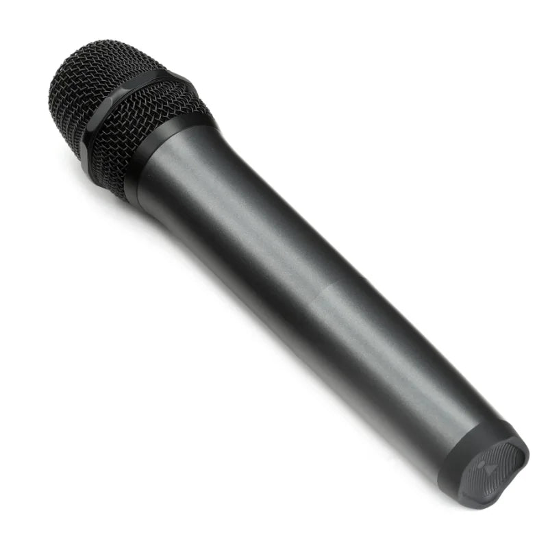 Photo d'un micro UHF sans fil, parfait pour le karaoké, le chant et les interventions en public.