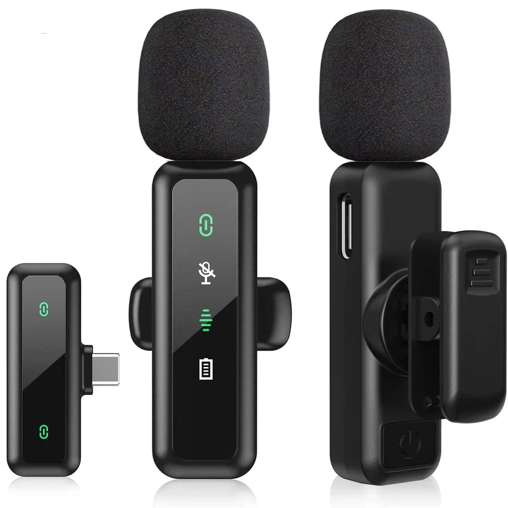 Micro cravate sans fil rechargeable pour vlog, podcast et streaming – compact et facile à utiliser